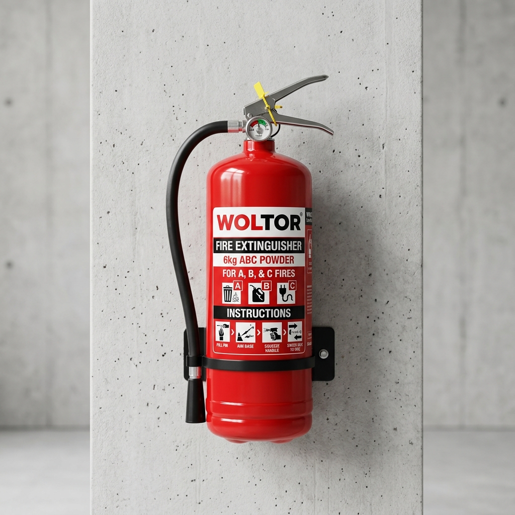 WOLTOR Certified Industrial Fire Extinguisher