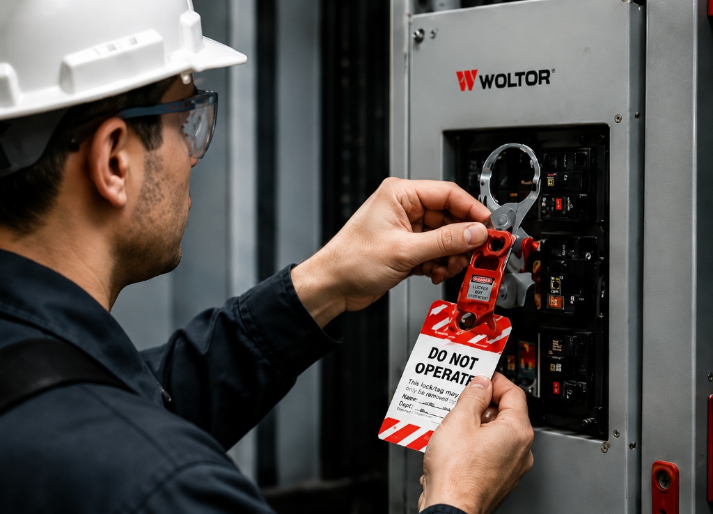 WOLTOR Industrial Lockout Padlocks & Station